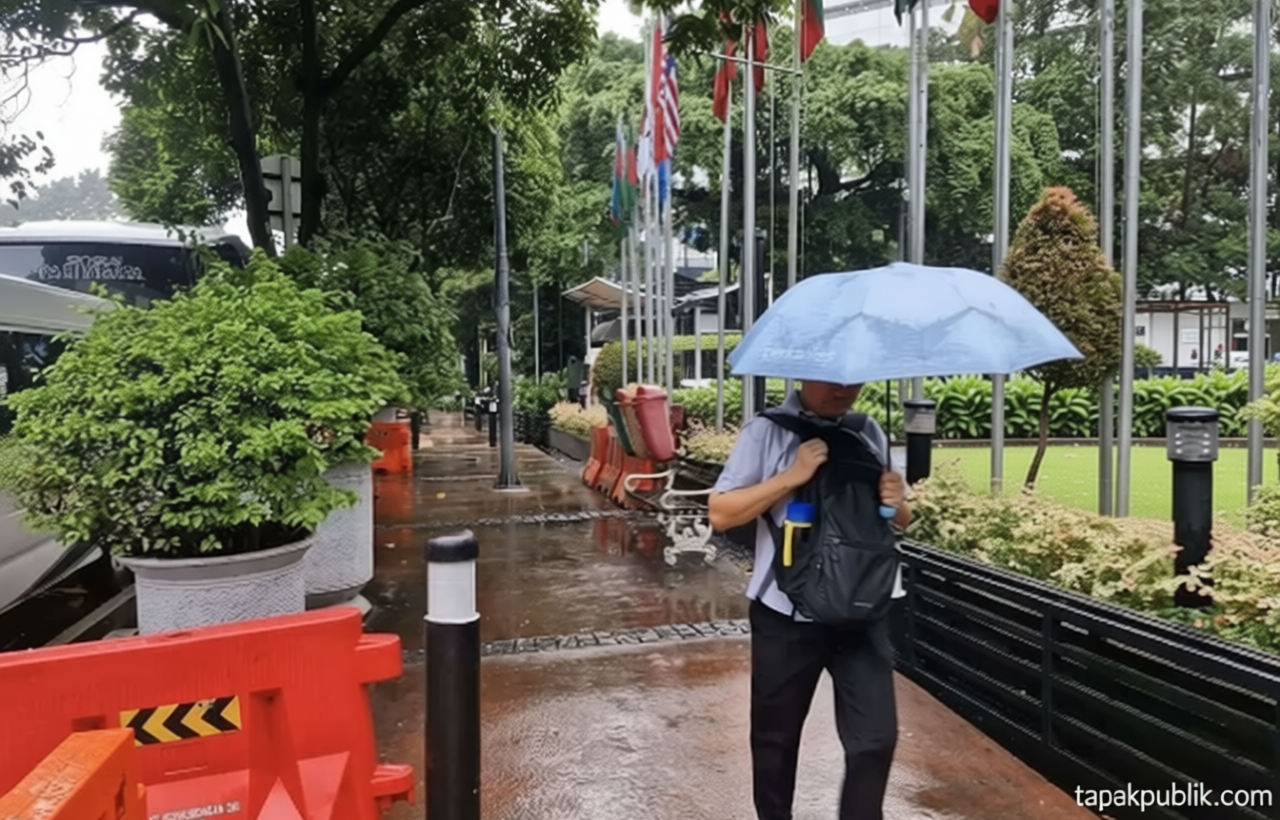 Facing Challenges: Jangan Lupa Payung, BMKG Prediksi Hujan Guyur Jakarta dan Bogor Sore hingga Malam