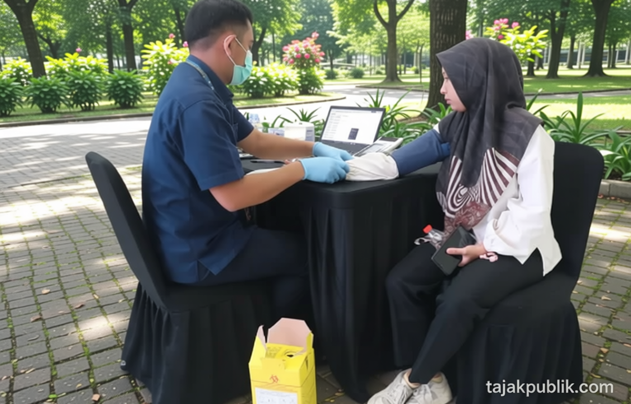 Latest Program: Kementerian ATR/BPN Gelar Cek Kesehatan Gratis, Pegawai Sambut dengan Positif