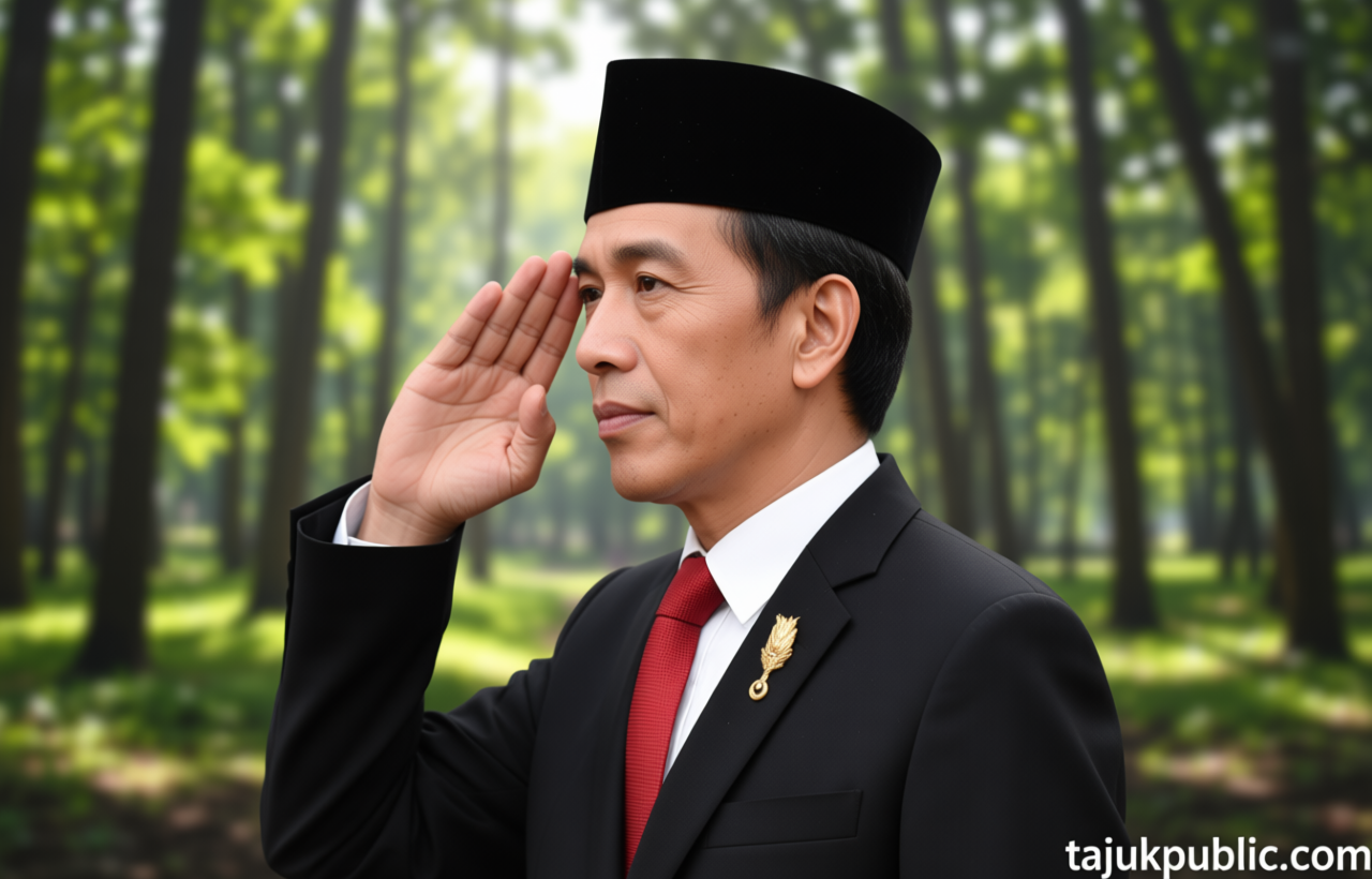 Key Issue: Nuansa Putih Hitam Warnai Ucapan Presiden Prabowo untuk Jokowi