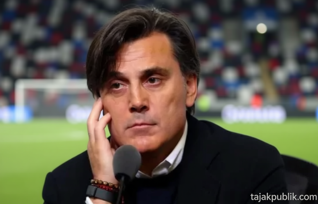 Historic Moment: Montella: Hasil Buruk Harus Diterima dengan Lapang Dada