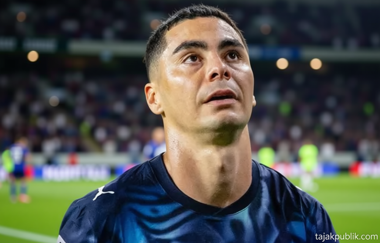 Miguel Almiron Jadi Pemain Pertama kena Kartu Merah di Piala Dunia 2026