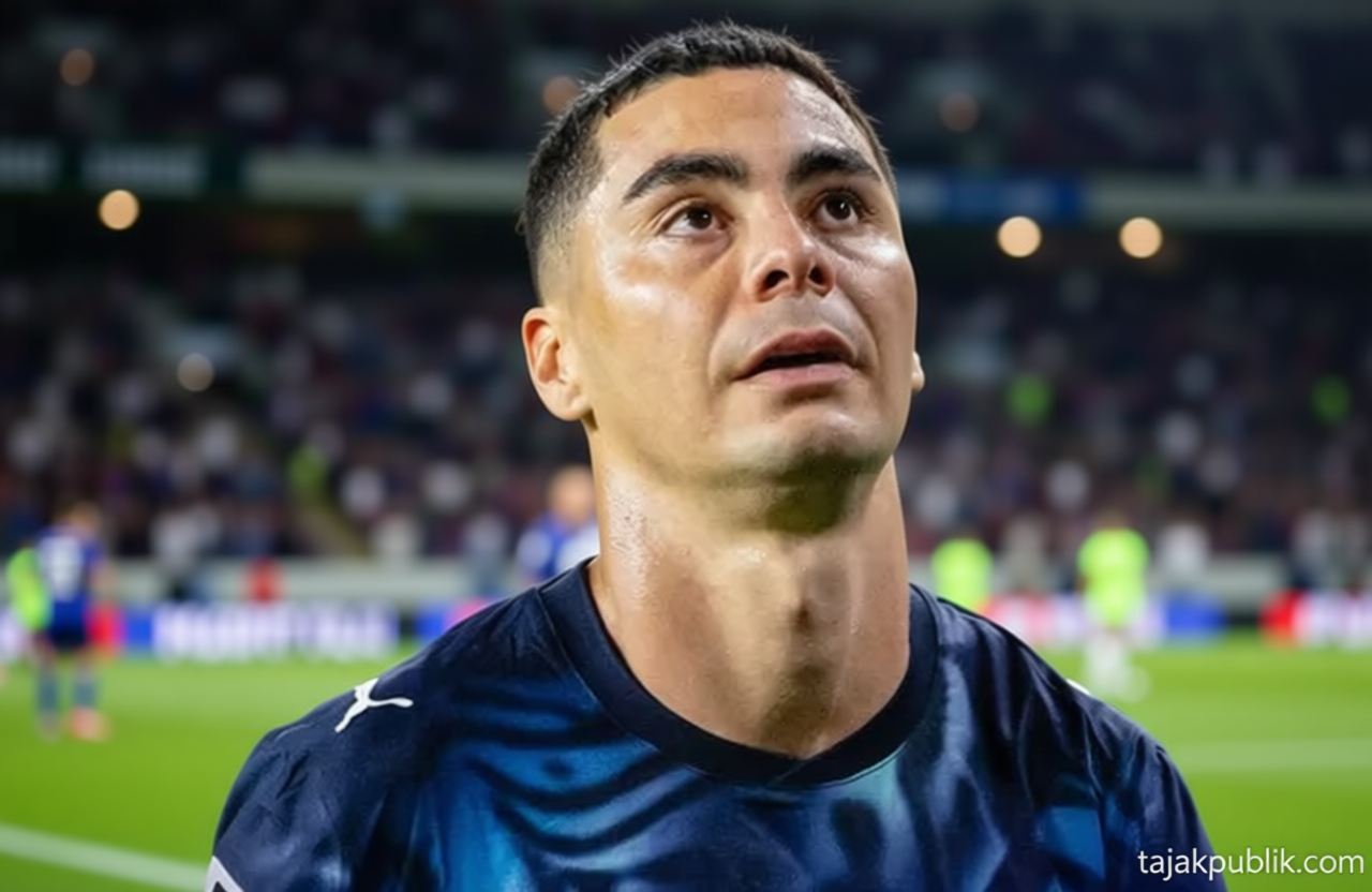 Miguel Almiron Jadi Pemain Pertama kena Kartu Merah di Piala Dunia 2026