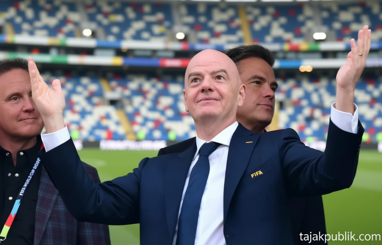 Key Strategy: Gianni Infantino Dikira Hadiri Dua Pertandingan Bersamaan, Begini Penjelasannya
