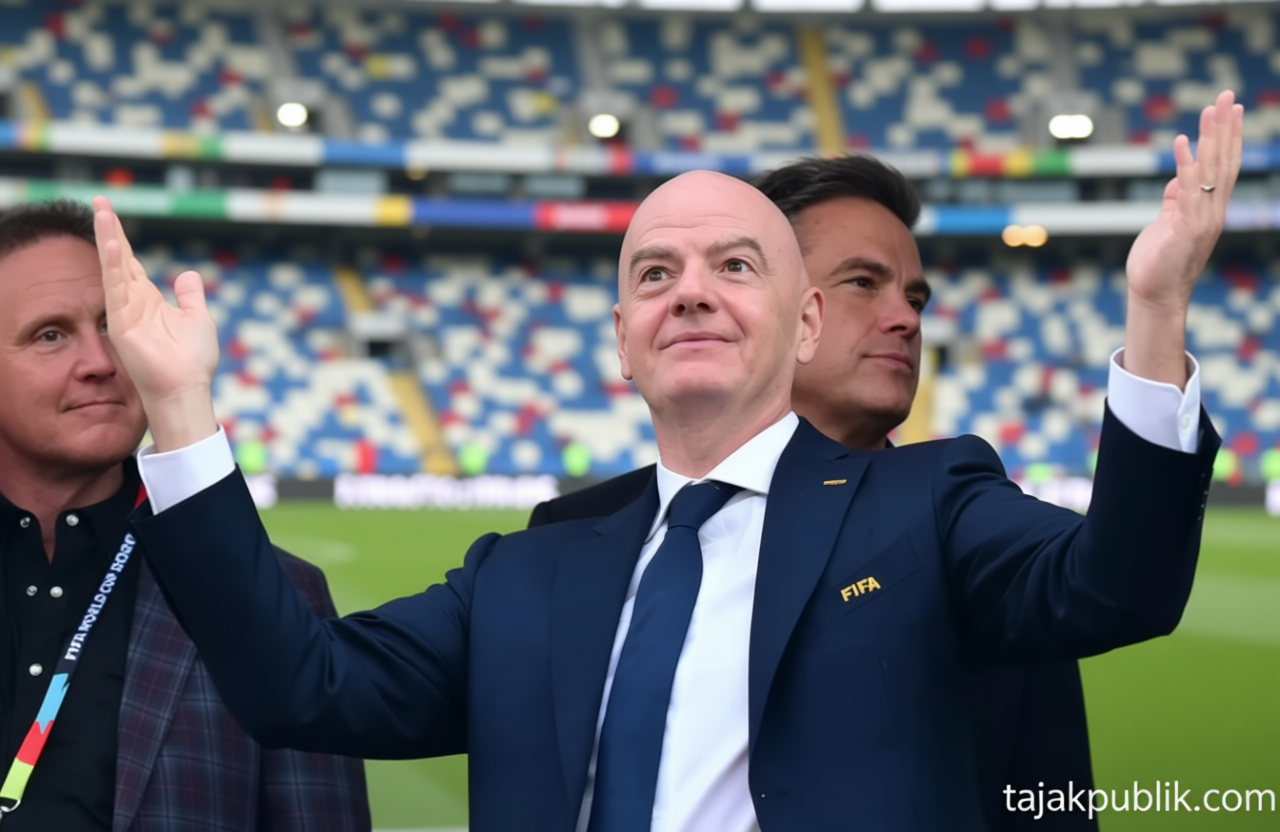 Key Strategy: Gianni Infantino Dikira Hadiri Dua Pertandingan Bersamaan, Begini Penjelasannya
