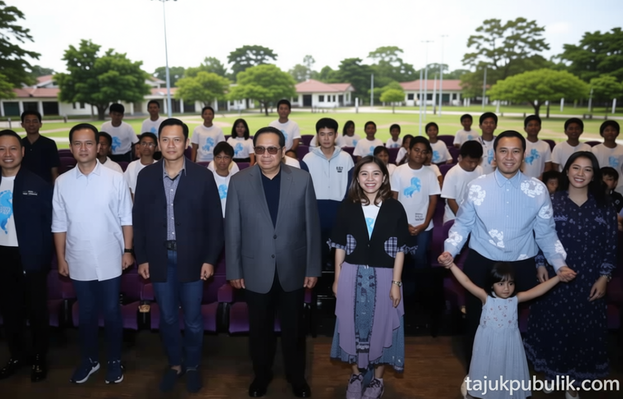 Historic Moment: AHY Gagas Gerakan Donasi Sepatu Pastikan Pendidikan Layak