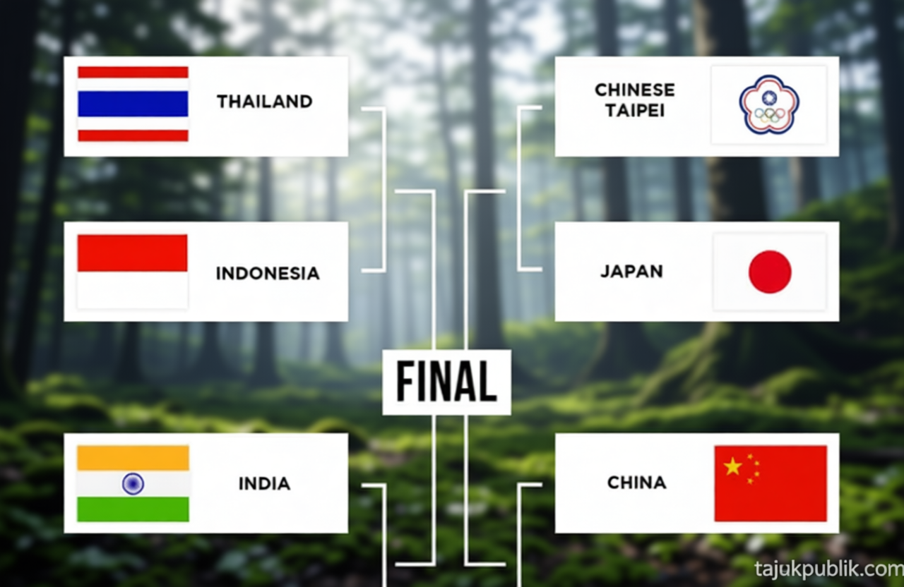 Topics Covered: Indonesia Hadapi Thailand di Perempat Final Kejuaraan Asia Junior 2026