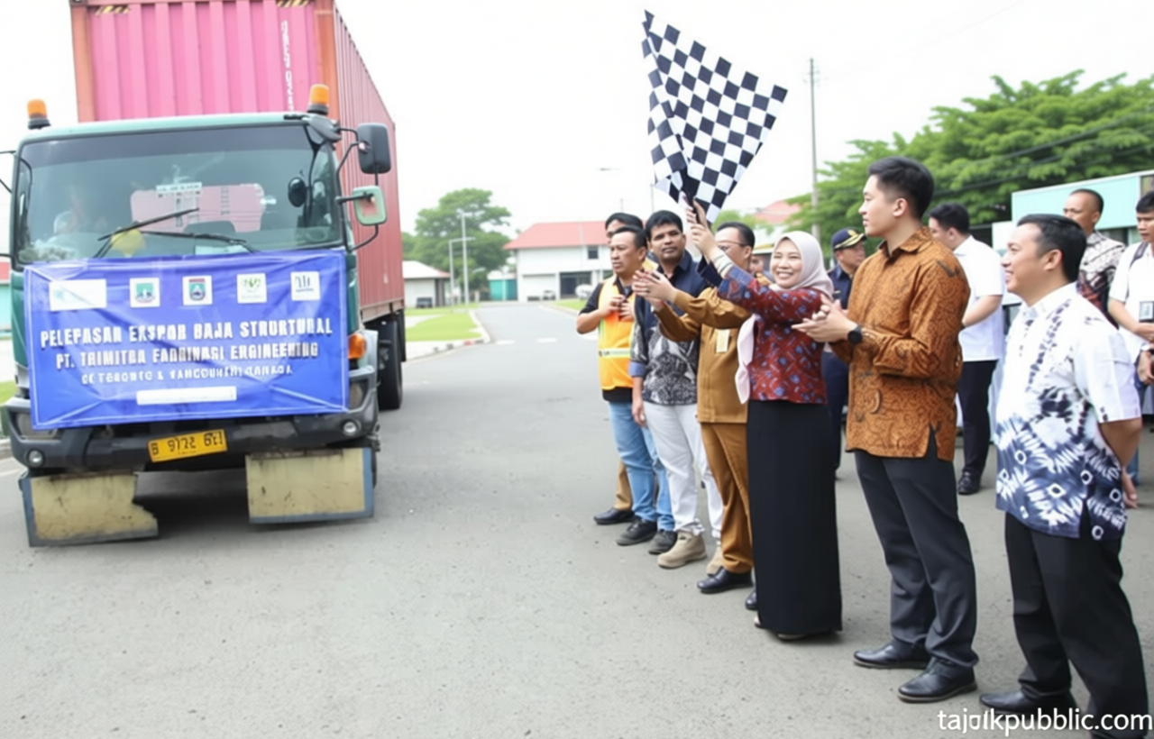Meeting Results: Kemendag Lepas Ekspor Baja Struktural ke Kanada Senilai Rp3,85 Miliar