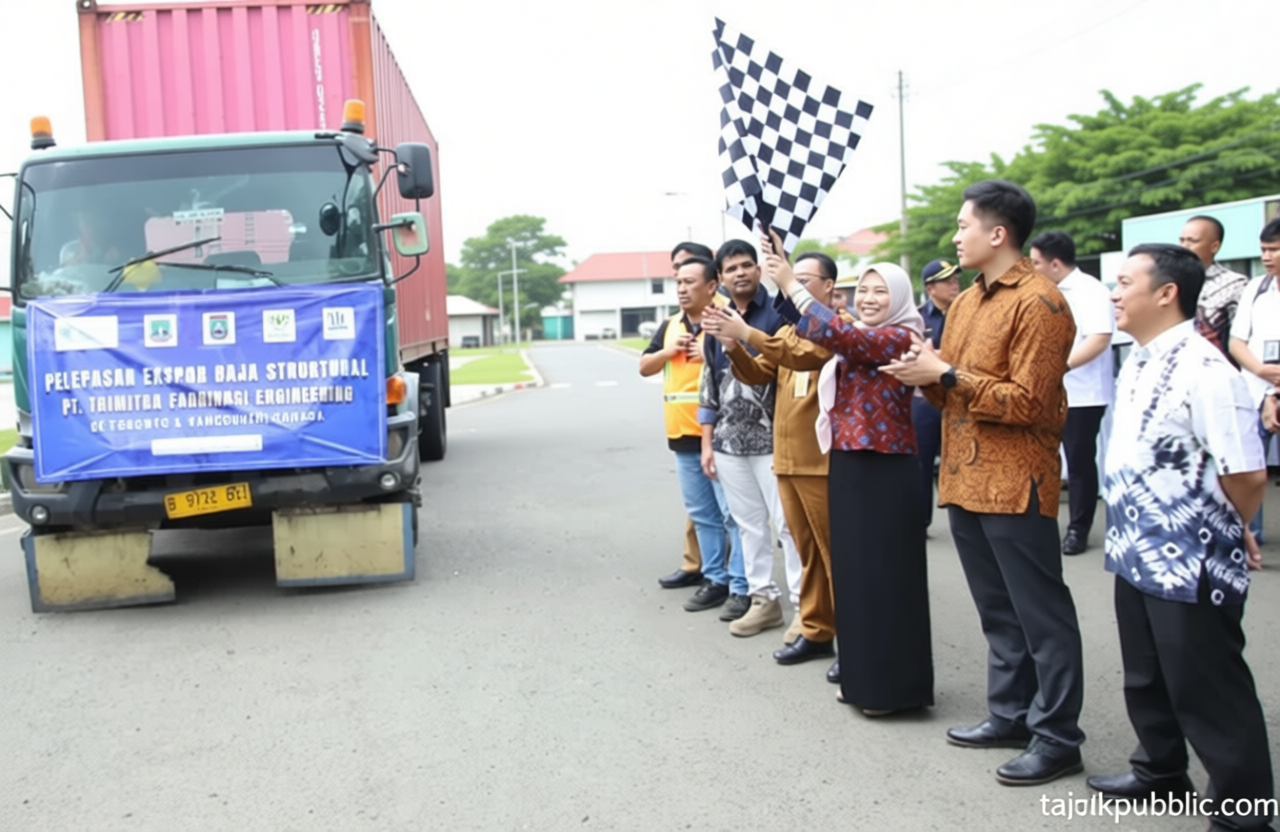 Meeting Results: Kemendag Lepas Ekspor Baja Struktural ke Kanada Senilai Rp3,85 Miliar