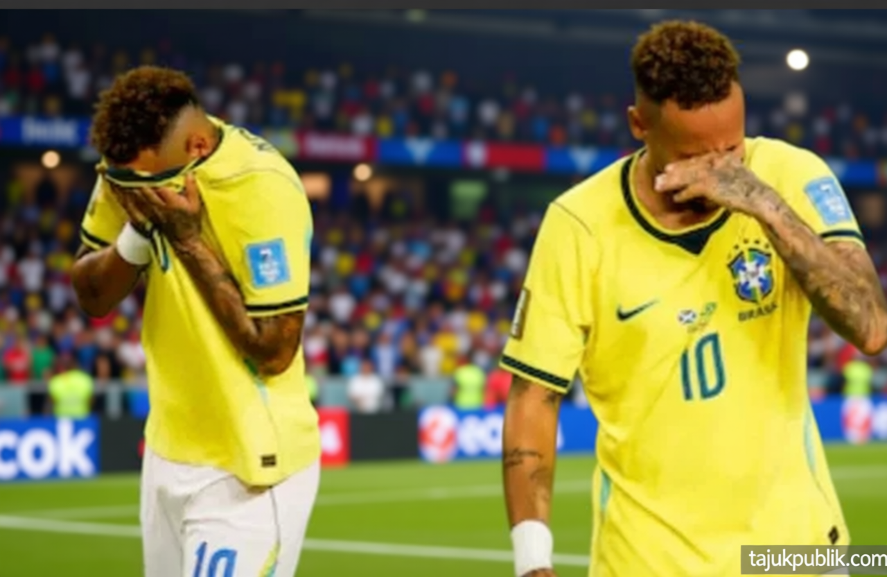 Neymar Menangis Haru Usai Kembali Bela Brasil di Piala Dunia 2026