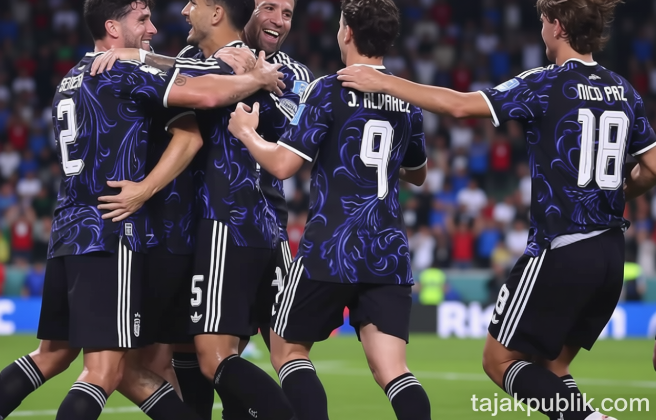 Messi Dicadangkan – Argentina Unggul sementara Dua Gol atas Yordania Babak Pertama