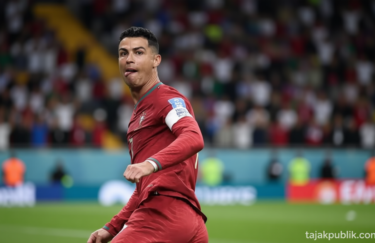 Historic Moment: Ronaldo Cetak Brace, Portugal Kirim Sinyal Kuat di Grup K Piala Dunia 2026