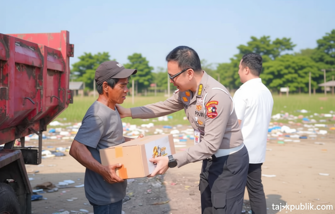 Key Discussion: Sambut Hari Bhayangkara, Polri Salurkan Bansos untuk Warga TPA Burangkeng
