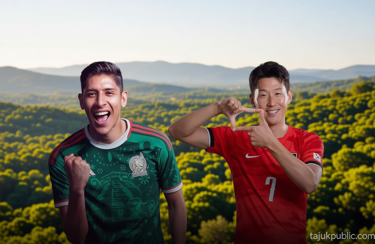 Meeting Results: Simak ‘Head to Head’ Meksiko vs Korea Selatan: Perebutan Tiket menuju 32 Besar