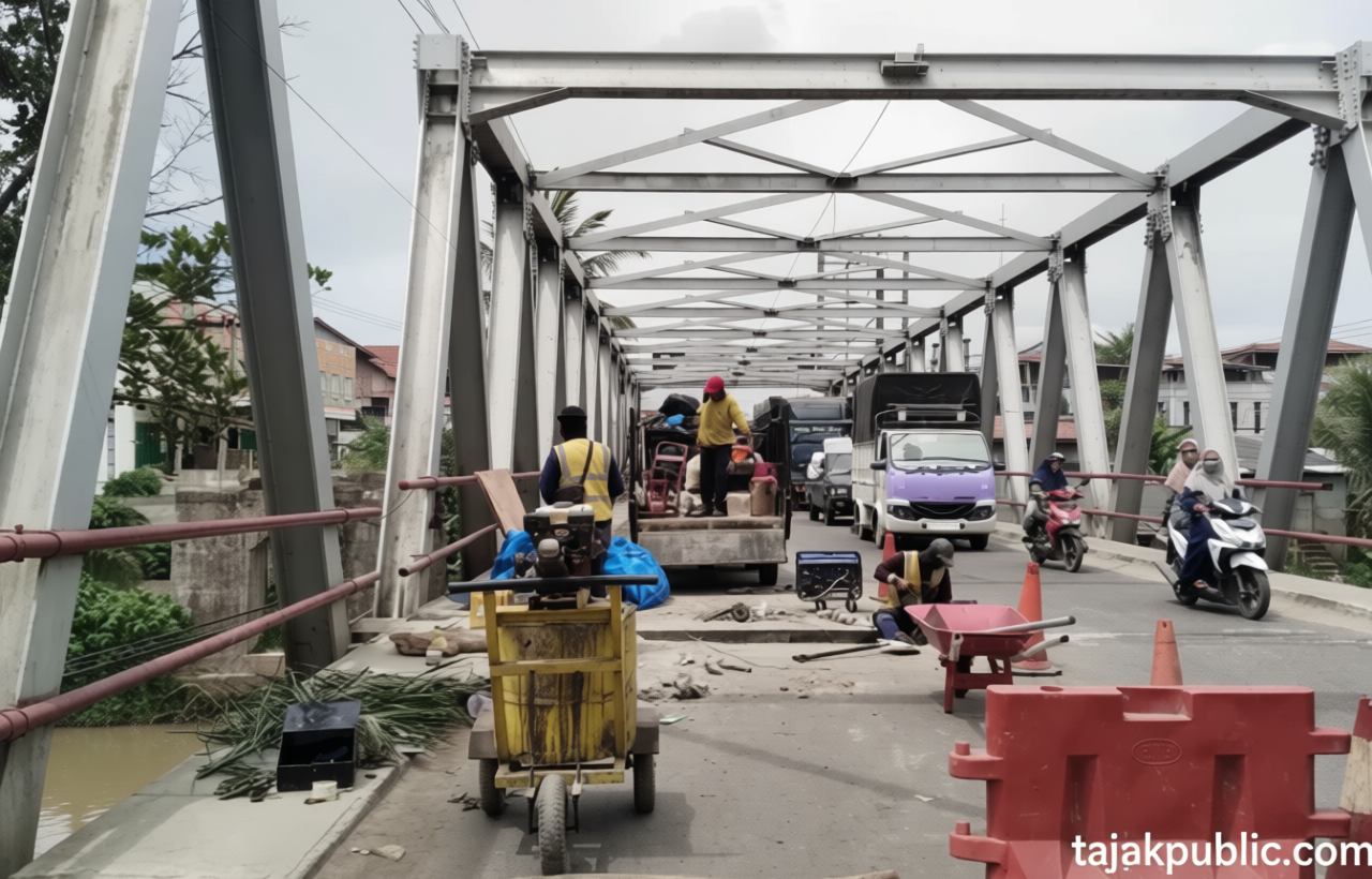 New Policy: Jembatan Panton Labu Rusak, Safrizal Pastikan Penanganan Cepat