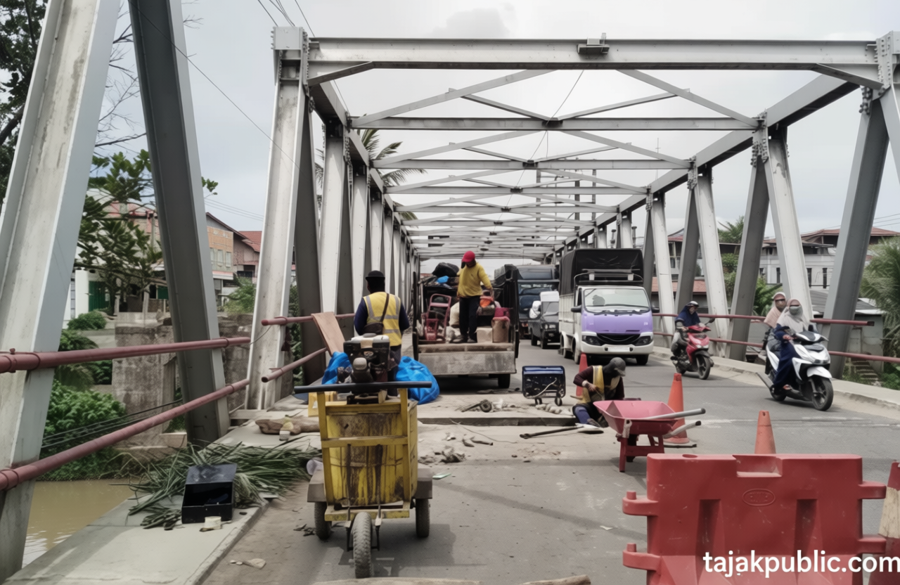 New Policy: Jembatan Panton Labu Rusak, Safrizal Pastikan Penanganan Cepat