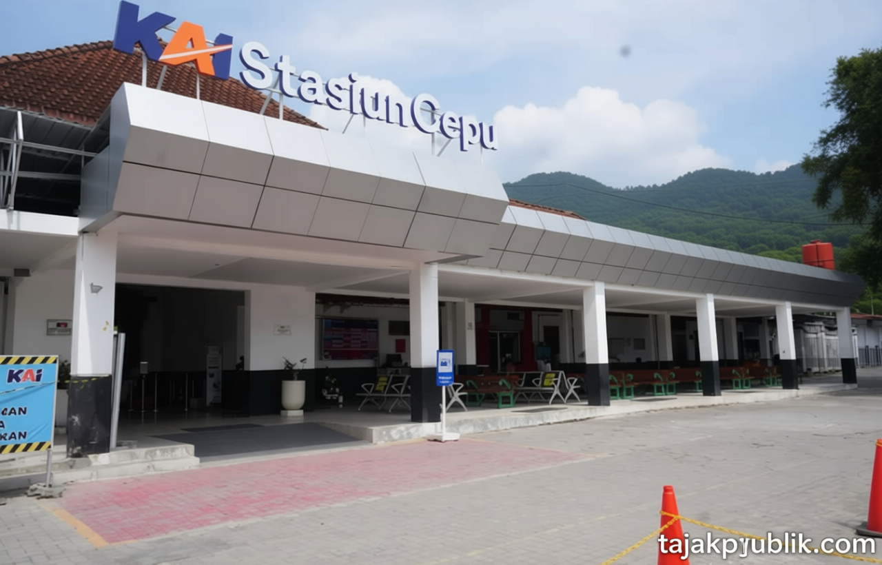 Important Visit: Jumlah Pelanggan Stasiun Cepu Meningkat 22,90 Persen