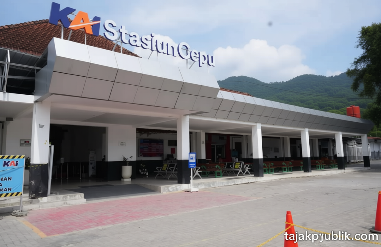 Important Visit: Jumlah Pelanggan Stasiun Cepu Meningkat 22,90 Persen