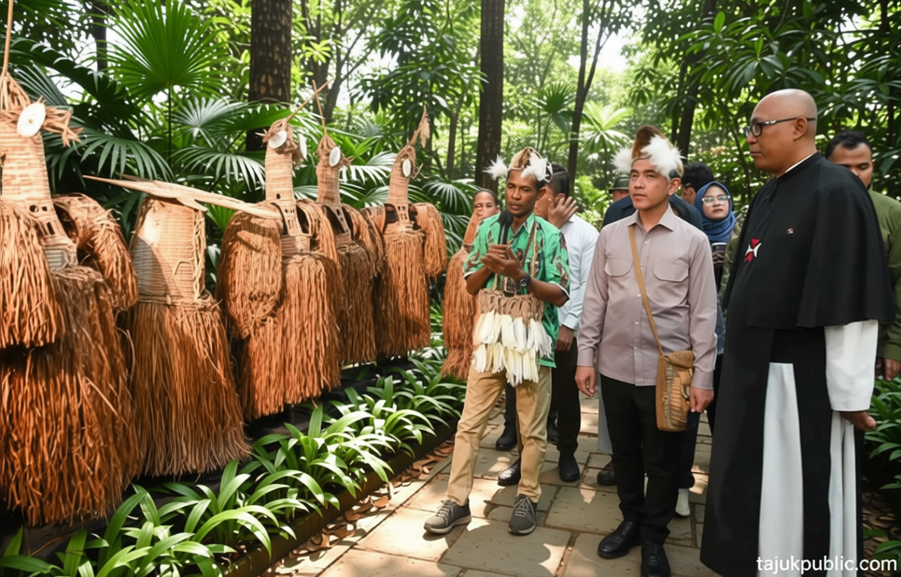 What Happened During: Wapres Dorong Pengembangan Museum Asmat Jadi Sarana Diplomasi Budaya Papua