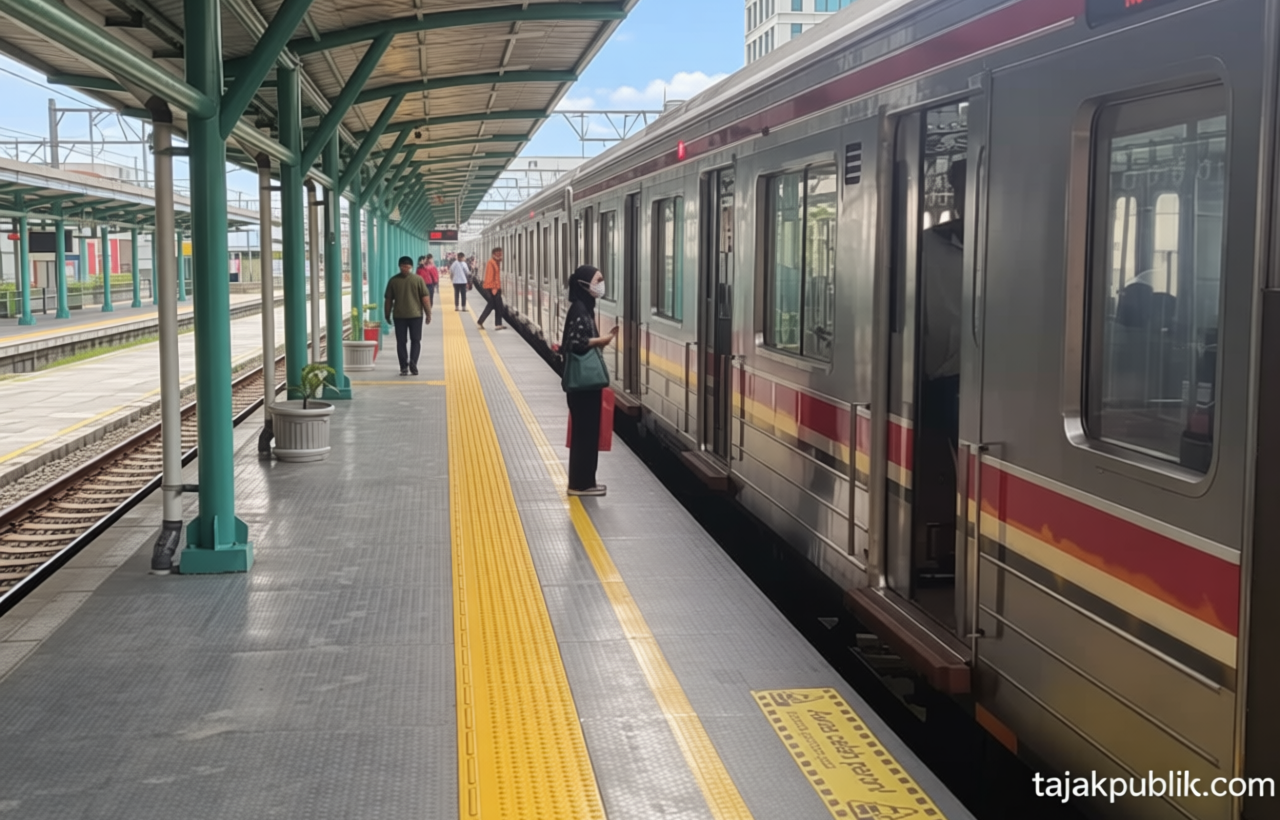 Latest Program: Seminggu Beroperasi, Pengguna Commuter Line Stasiun JIS Melonjak 300 Persen