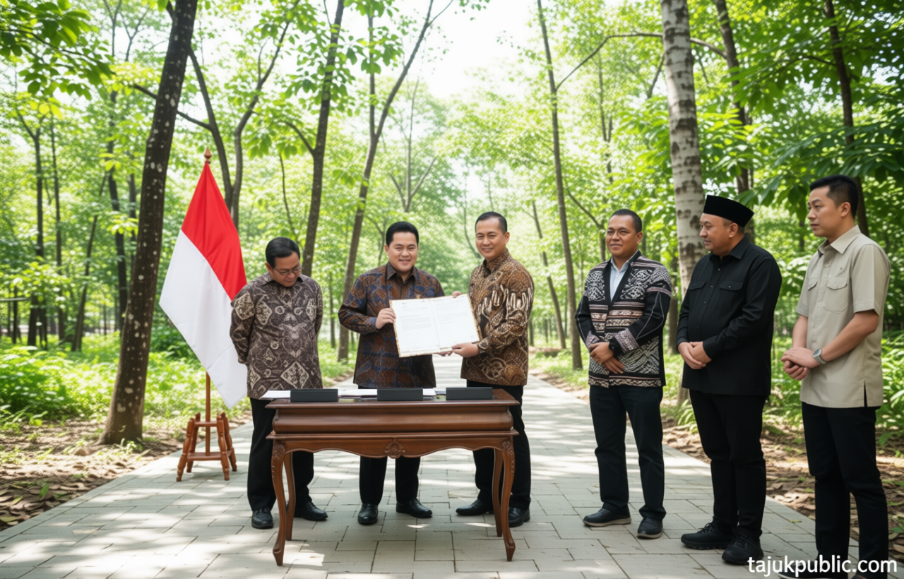 Meeting Results: Menpora Erick Resmi Serahkan SK Penetapan Tuan Rumah PON XXII Tahun 2028