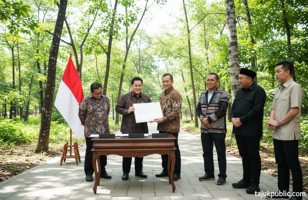 Meeting Results: Menpora Erick Resmi Serahkan SK Penetapan Tuan Rumah PON XXII Tahun 2028