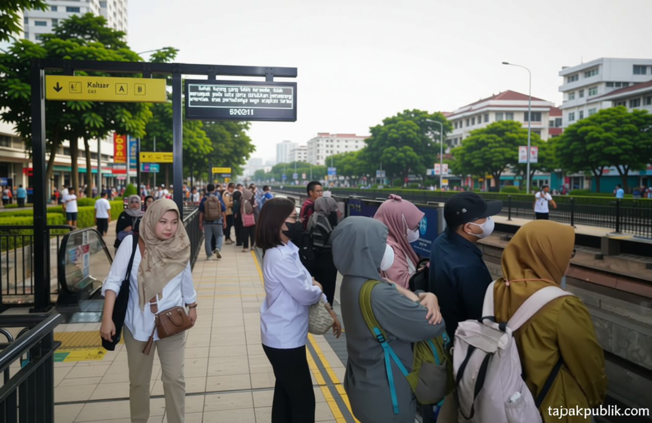 Latest Program: Penyesuaian Jadwal LRT Jabodebek, Hasilnya: Distribusi Pengguna Jam Sibuk Merata