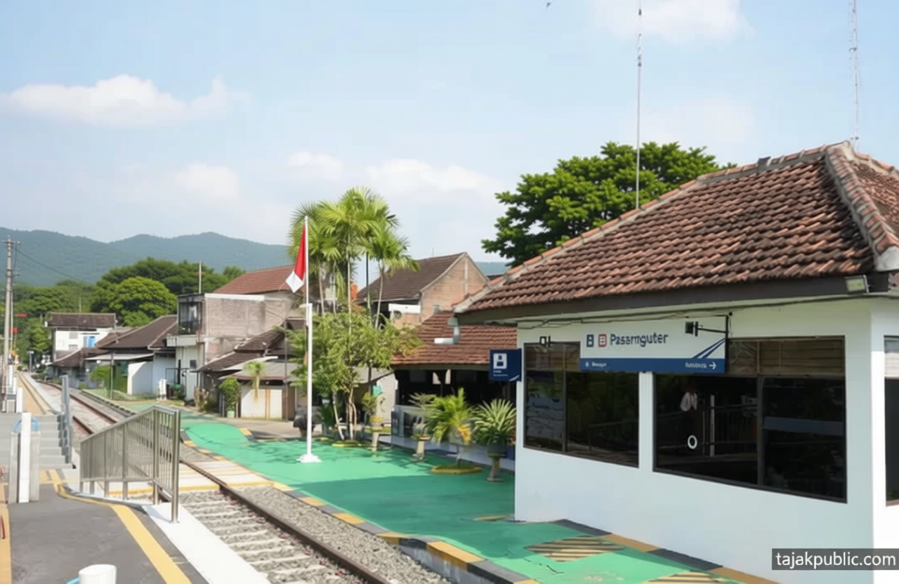 Key Strategy: Ribuan Penumpang Gunakan Stasiun Pasarnguter di Sukoharjo