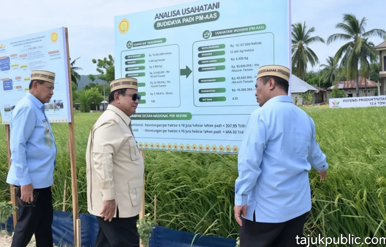 Key Strategy: Presiden Prabowo Apresiasi Penerapan Teknologi Pertanian