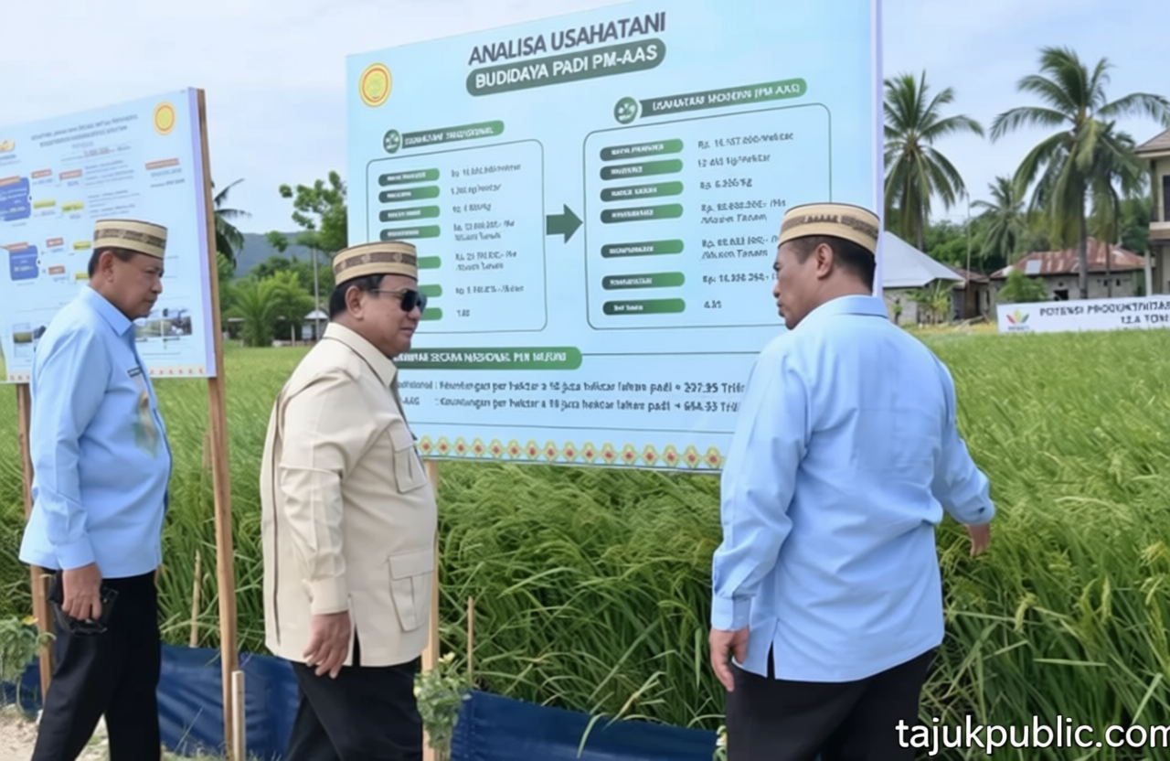 Key Strategy: Presiden Prabowo Apresiasi Penerapan Teknologi Pertanian