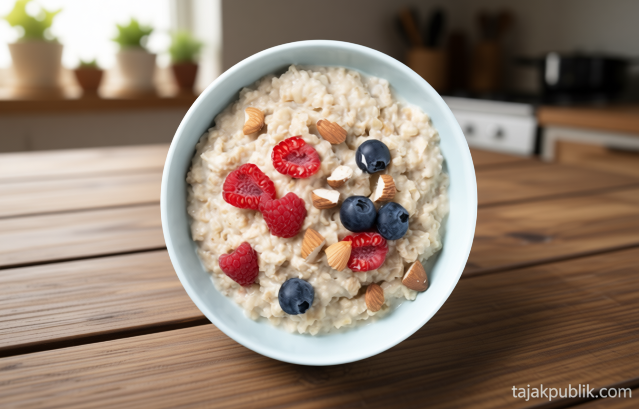 Ketahui Khasiat Oatmeal yang Jadi Karbohidrat Pilihan Pengganti Nasi