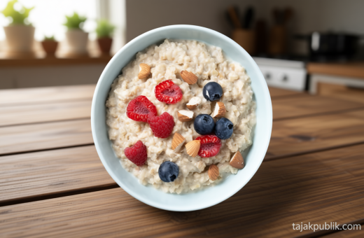 Ketahui Khasiat Oatmeal yang Jadi Karbohidrat Pilihan Pengganti Nasi
