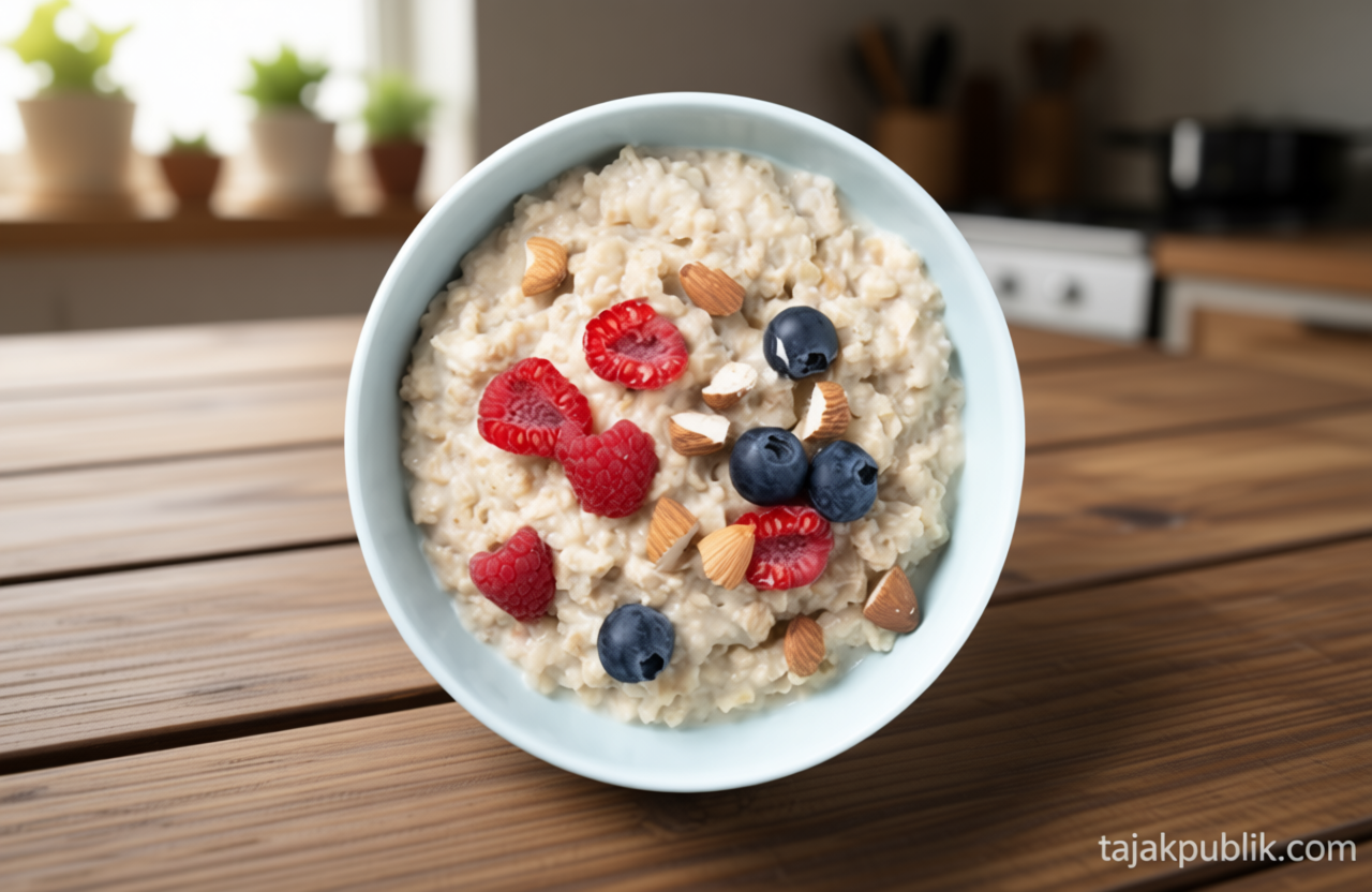 Ketahui Khasiat Oatmeal yang Jadi Karbohidrat Pilihan Pengganti Nasi