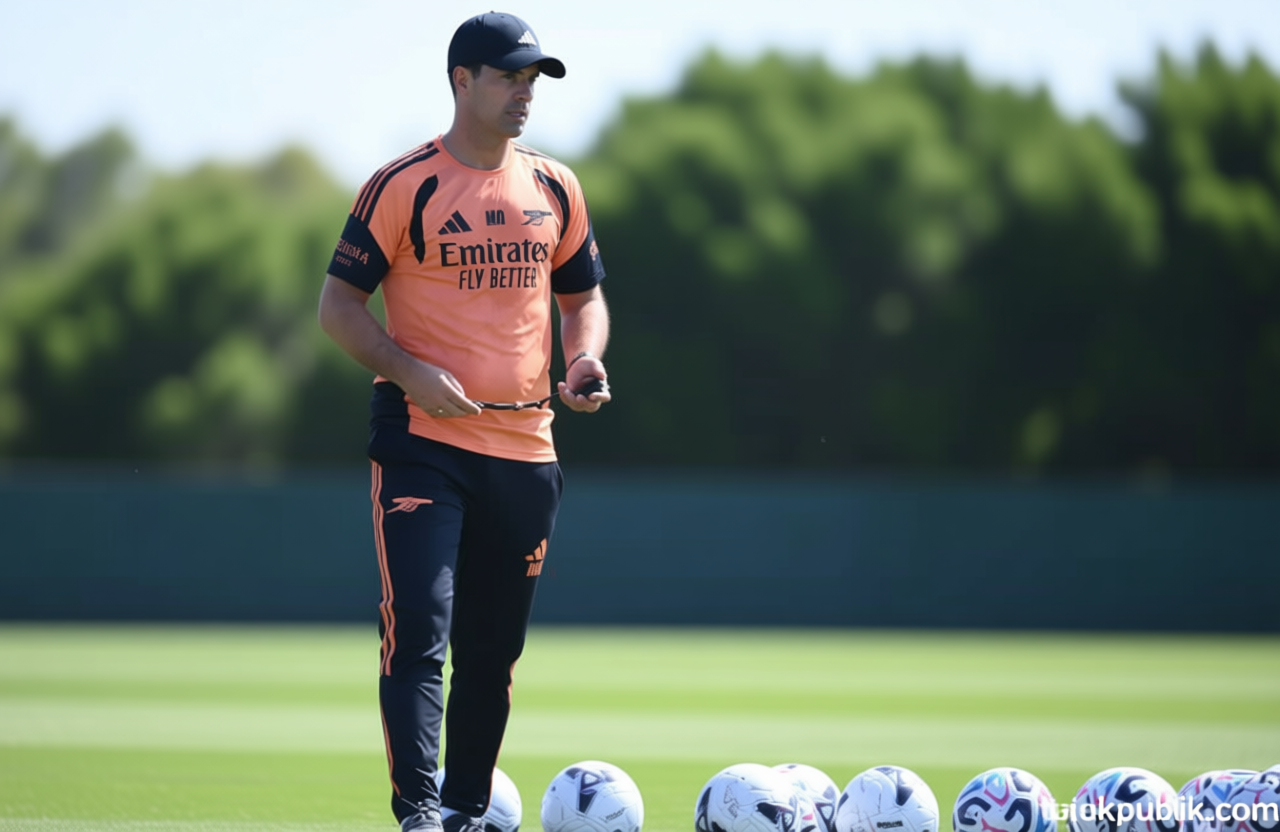 Arsenal Mulai Pemusatan Latihan Pramusim di Girona Spanyol