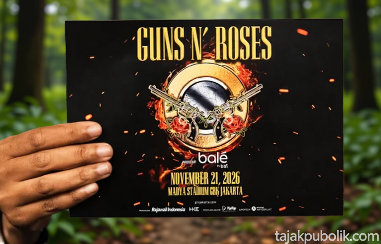 What Happened During: Siap-siap War, Simak Harga dan Jadwal Penjualan Tiket Konser Guns N’ Roses