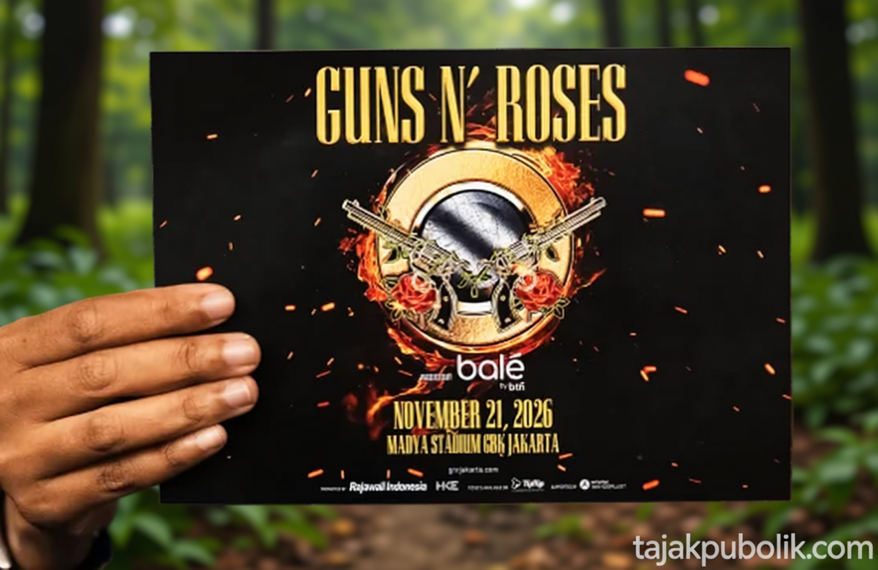 What Happened During: Siap-siap War, Simak Harga dan Jadwal Penjualan Tiket Konser Guns N’ Roses