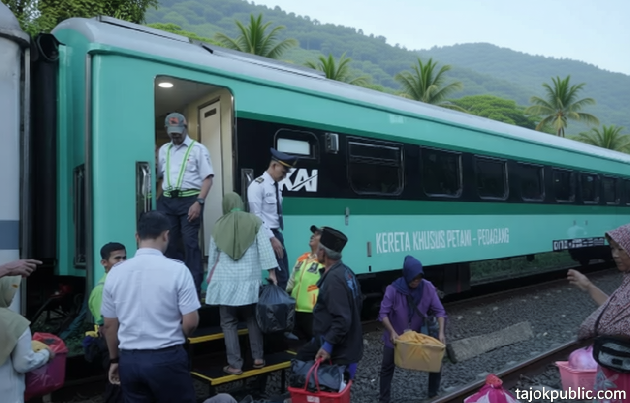 Visit Agenda: Kereta Petani Pedagang Layani 26.074 Penumpang Semester I 2026