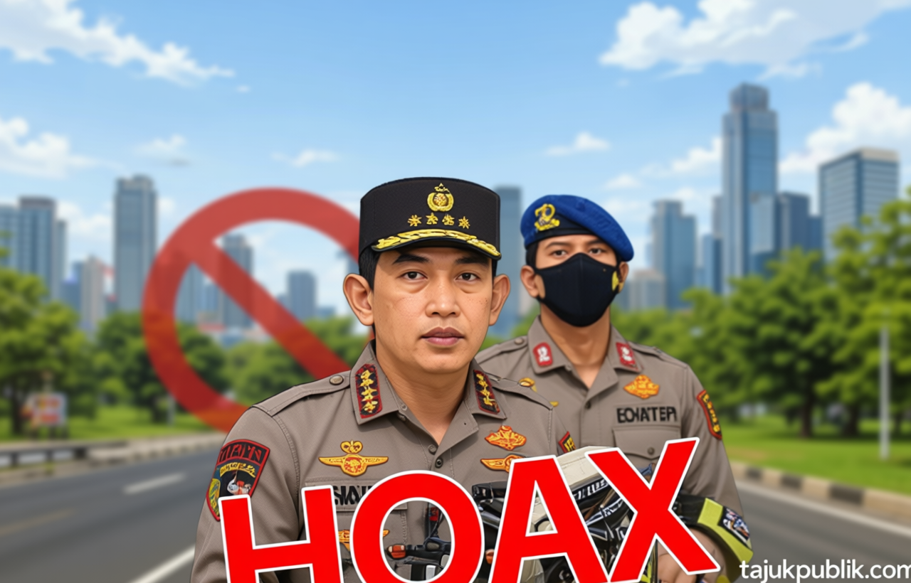 Jangan Percaya Hoaks Denda Ban Gundul, Ini Penjelasan Korlantas Polri
