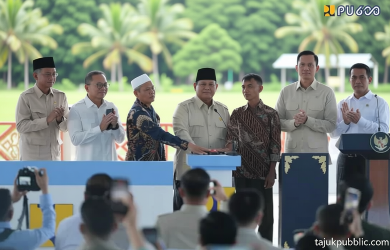 PU Optimalkan Jaringan Irigasi Bendungan untuk Dukung Swasembada Pangan