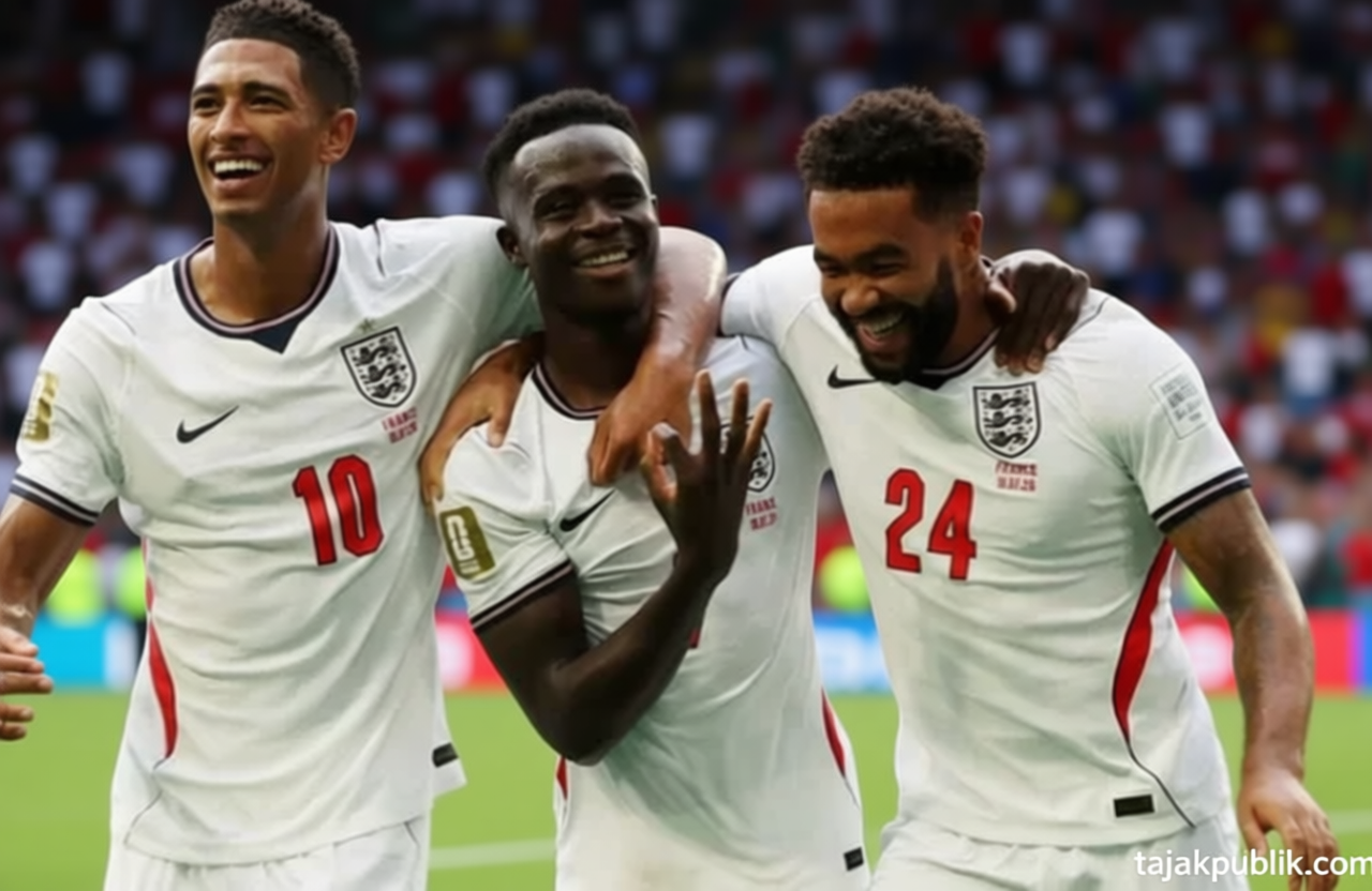 Saka Bangga Ukir Sejarah ‘Hat-trick’ – meski Inggris Tutup Piala Dunia Posisi Ketiga