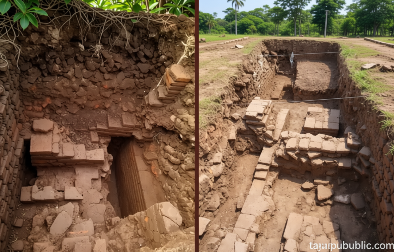 Peneliti BRIN Temukan Jejak Kehidupan Kota Majapahit di Trowulan