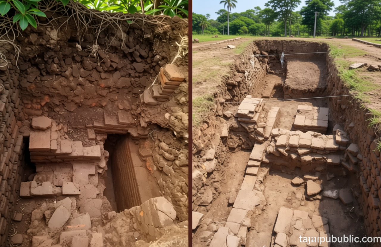 Peneliti BRIN Temukan Jejak Kehidupan Kota Majapahit di Trowulan