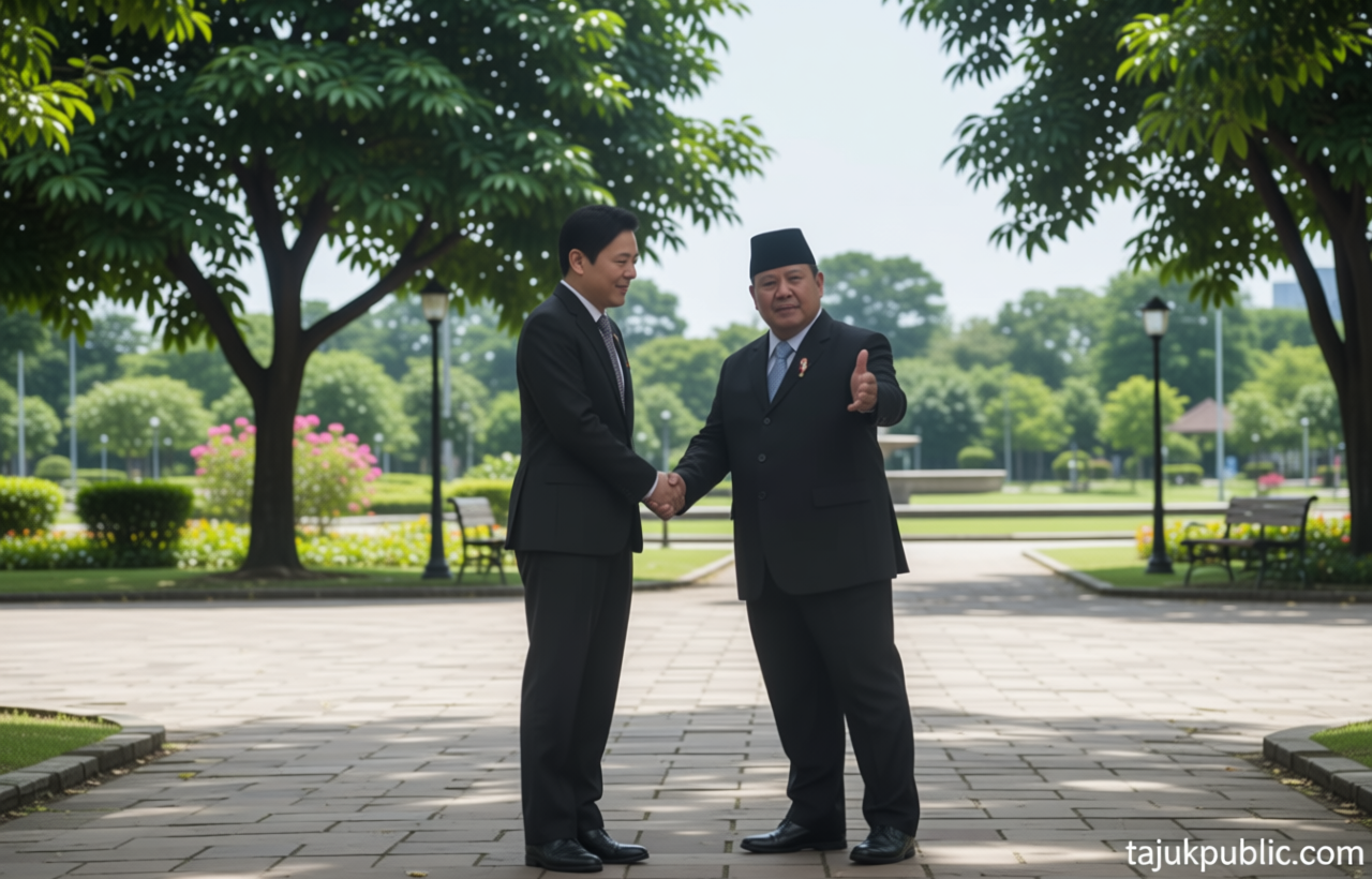 Topics Covered: Presiden Prabowo Sambut ‘Hangat’ PM Singapura