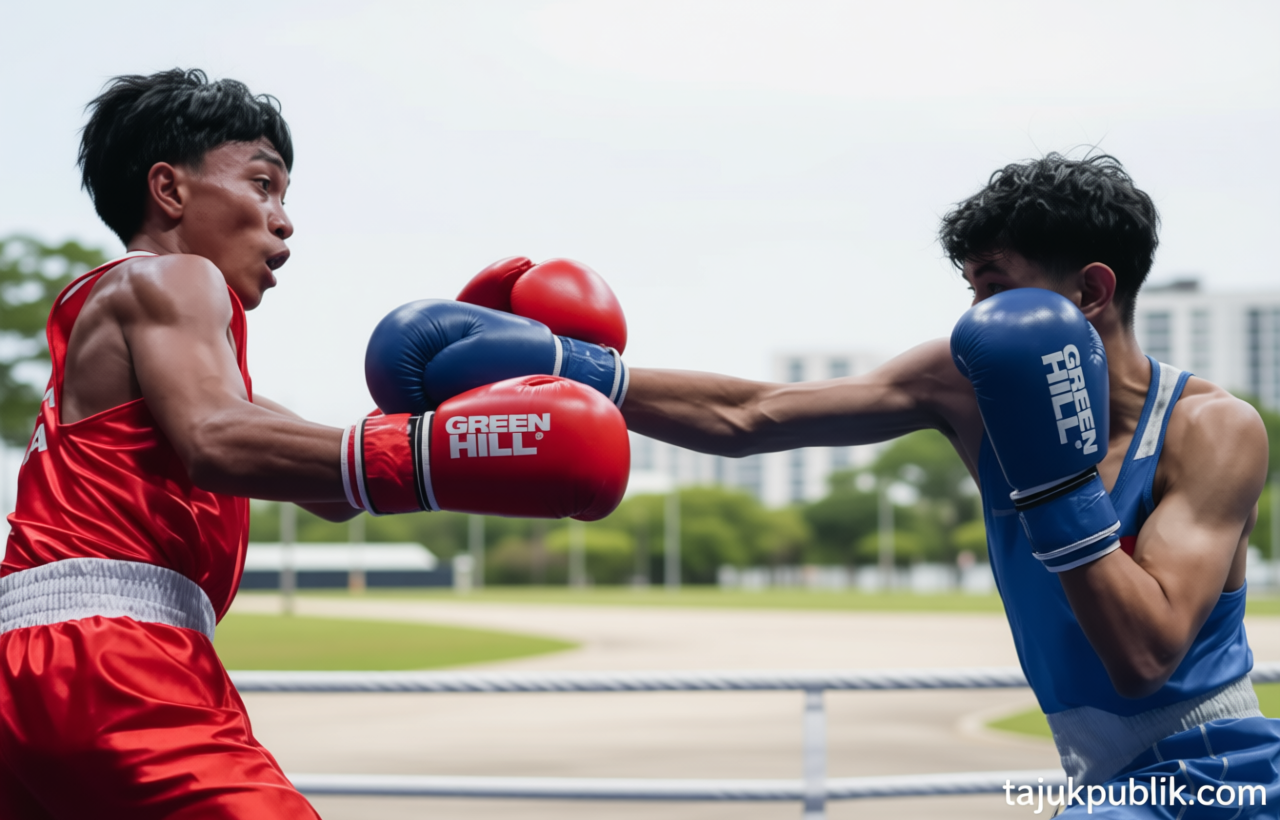 Fredrik Suhendri Menangkan di Hari Kedua Asian Boxing 2026