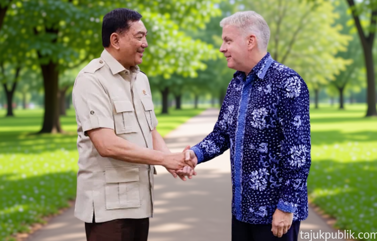 Menhan RI Terima Kunjungan Perpisahan Dubes Kanada untuk Indonesia