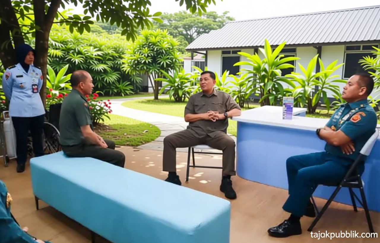 Latest Program: Menhan Sjafrie Tinjau Apotek Farmasi Pertahanan Baharwathan Kemhan di RSPPN