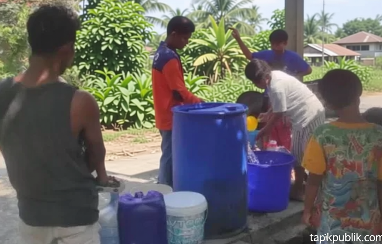 BPBD Cilacap Distribusikan 109 Tangki Air Bersih
