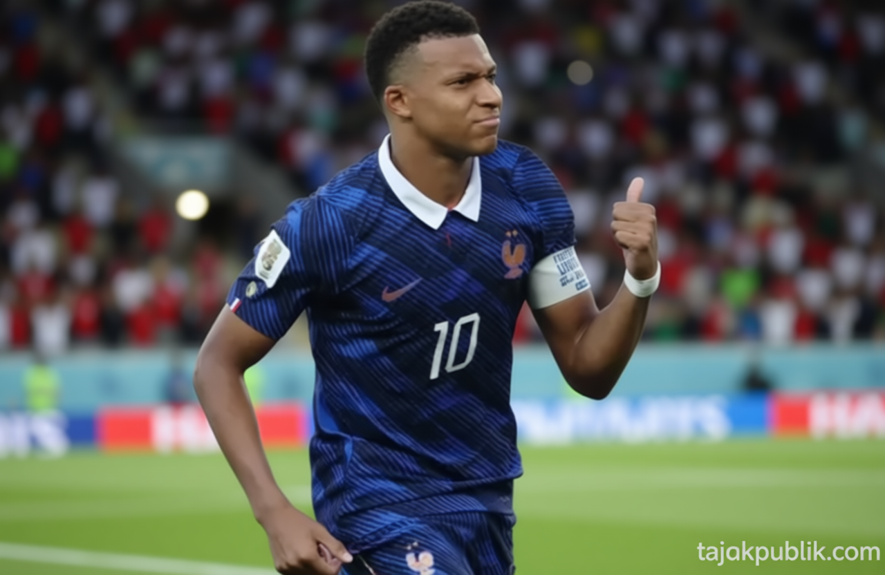 Mbappe Pecahkan Rekor Gol Sepanjang Sejarah Piala Dunia