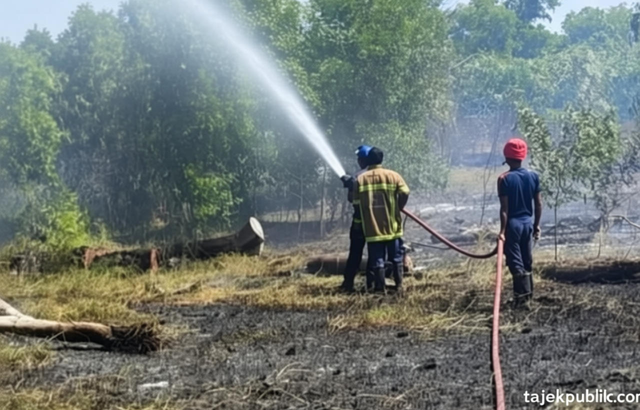 Karhutla Seluas Tiga Hektare Terjadi di Bangka Tengah