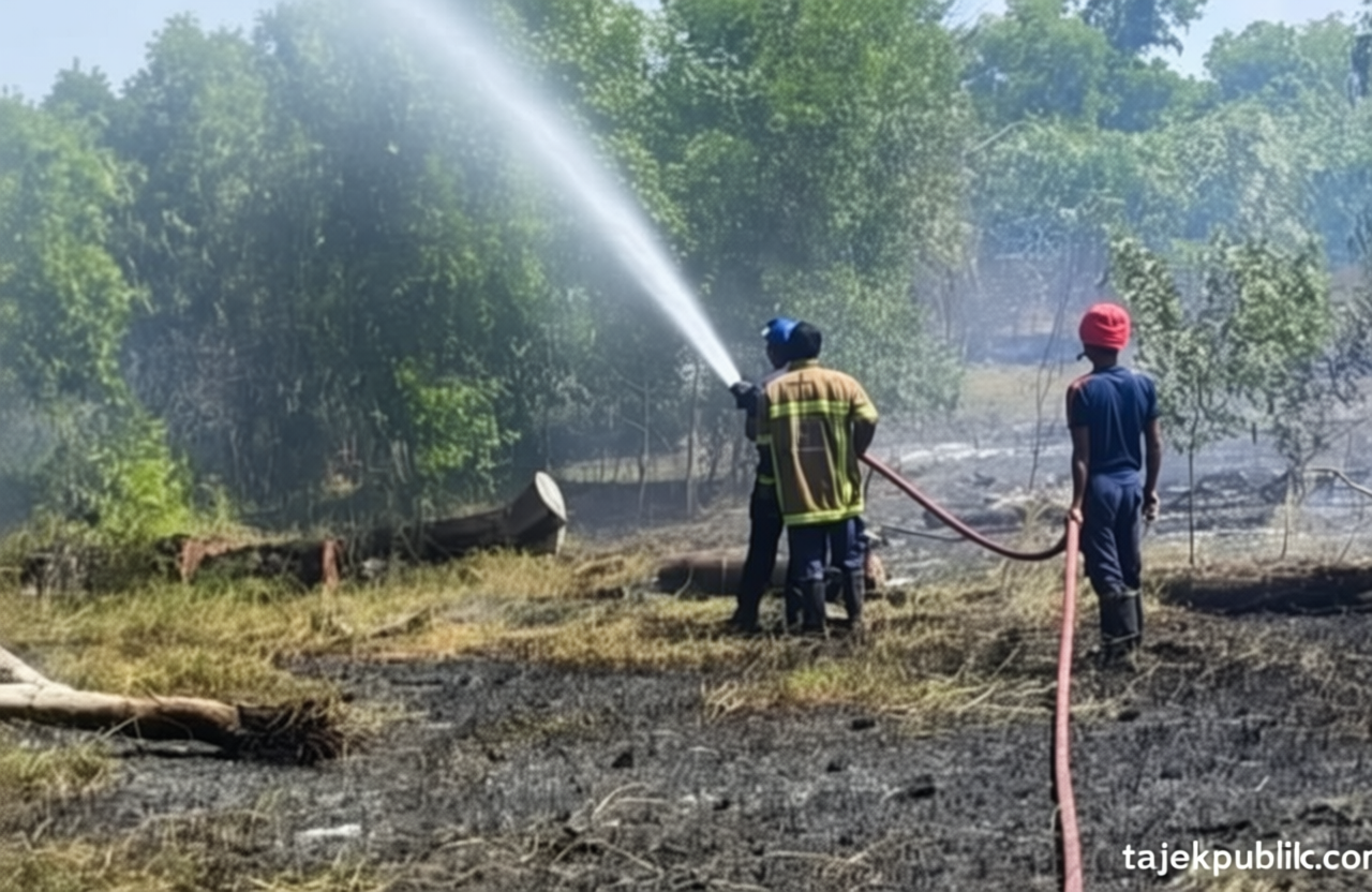 Karhutla Seluas Tiga Hektare Terjadi di Bangka Tengah