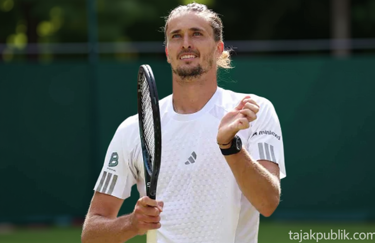 Zverev Geser Alcaraz – Rebut Peringkat Dua Dunia usai Lolos Final Wimbledon